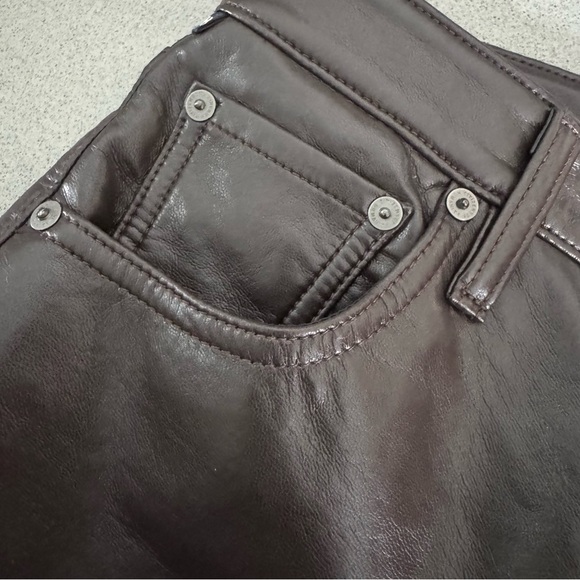 Citizens of Humanity Recycled Leather Pants. - Picture 4 of 15